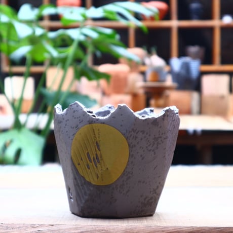N/OH【澪標-芽の巣山別注】山ノ月グレー+ moon / S    no.717/177