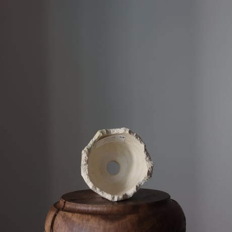 N/OH / 澪標 / matt white ＋Moon / XS  no.202-48