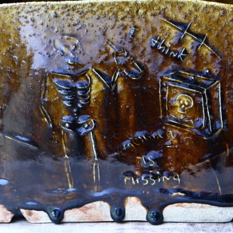 Andrew  Gemrich  〝calavera″   /   humanity pot       no.91310
