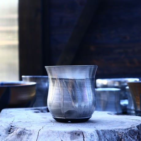 Yuta  Uchida 〝 silver  rust″    /   humanity pot      no.11773