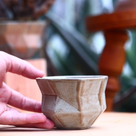 P&A ceramic ware / polygon pot 　no.612-P07