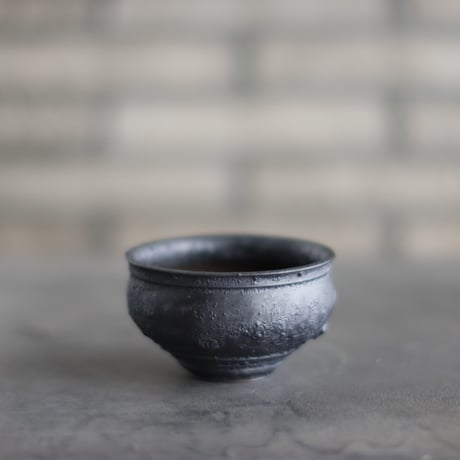 Takero Anzai × Tomoharu Nakagawa / 山山 薪窯特別共作鉢 (3.5号) no.1012-50