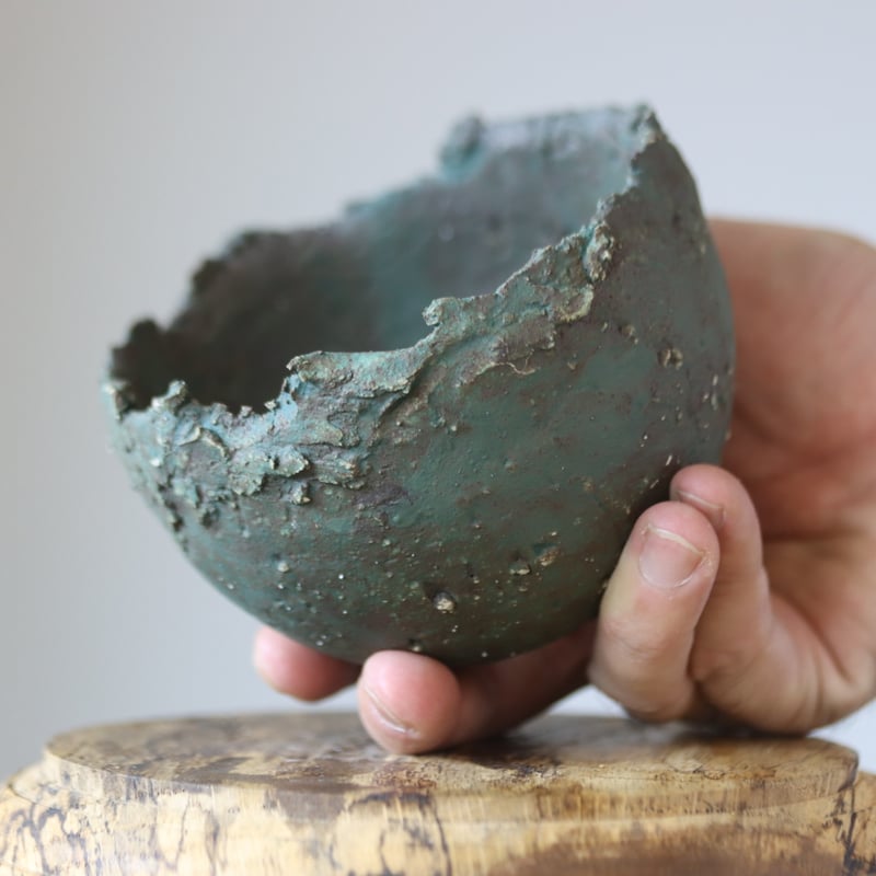 たけろうポット / チギリ / カリウド(ミドリ たけろうポット / チギリ / カリウド(ミドリ)/ M no.1013/11 | 芽の巣山