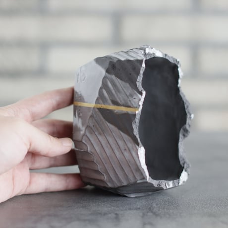 N/OH / 応-OU- / RUNNY GRAY＋ Line / SS (4号)  no.1109-181