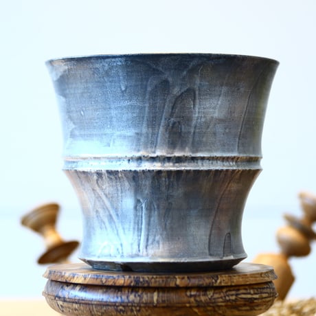 Yuta Uchida〝silver rust″ / humanity pot    no514-U84