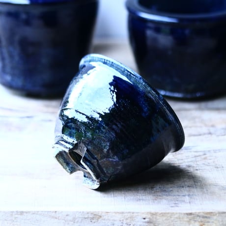 Tadao  Akutsu 〝瑠璃油″   /   humanity pot       no.91356