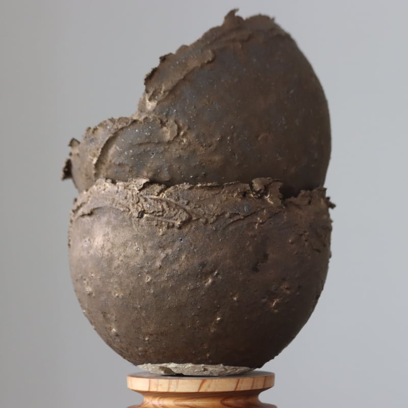 たけろうポット/ チギリ / コガネ / M no.623-12 | 芽の巣山