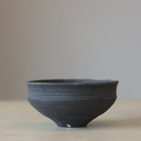 Yuta Uchida / black clay (5号鉢)  no.330-29