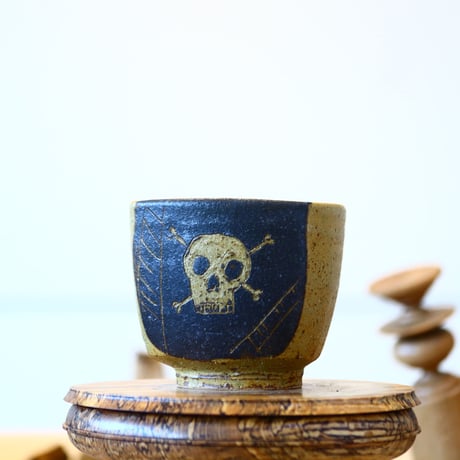 Andrew  Gemrich〝calavera″ / humanity pot    no521-G30
