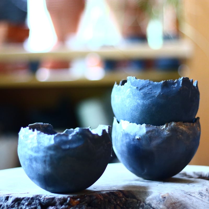 たけろうポット 〝 チギリ ″ テツ M no.71215 | 芽の巣山