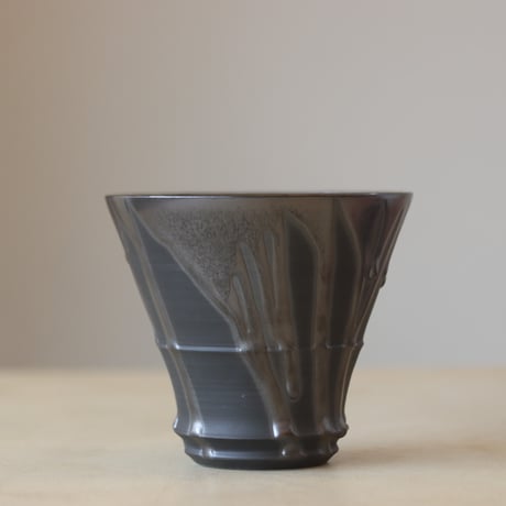 Yuta Uchida / black glaze (4.5号鉢)  no.330-4