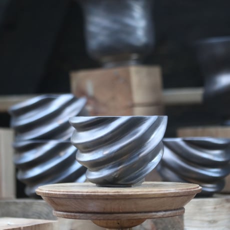 P&A ceramic ware / spiral pot 　no.108-116
