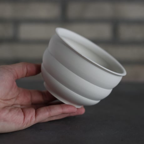 takero pot / 白 (4号)  no.201-37