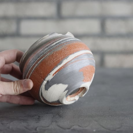 N/OH 芽の巣山別注 / コロ鉢 / MARBLE N/OBLE / SS (3.5号)   no.215-119