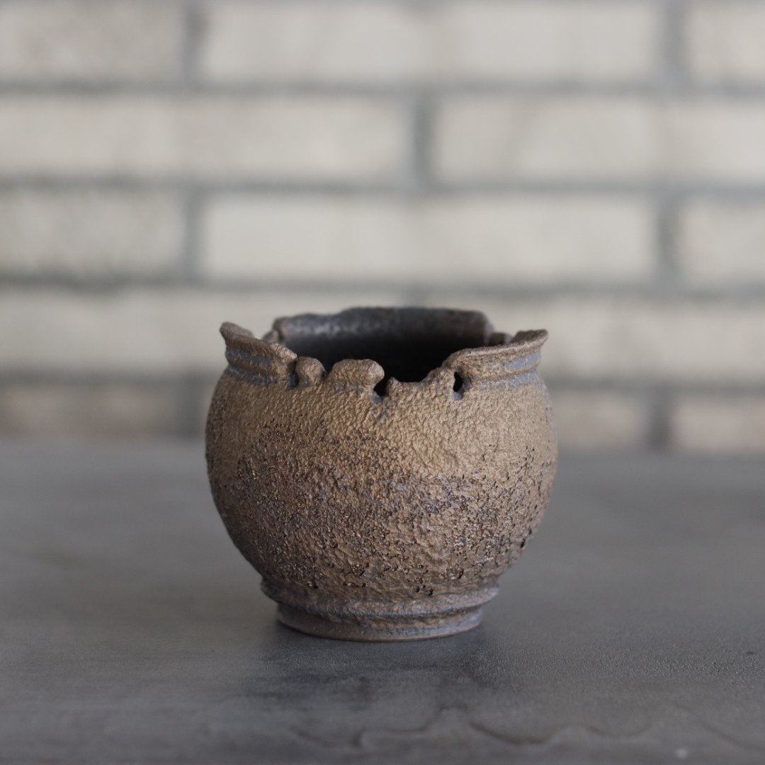 takero pot / モミテツ (3.5号) no.1228-205 | 芽の巣山