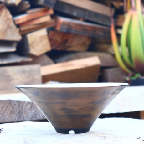 Yuta  Uchida〝gold rust″／humanity pot    no508172