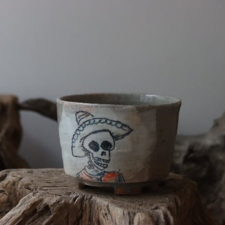Andrew Gemrich〝CALAVERA″ / humanity pot  no.920-C22