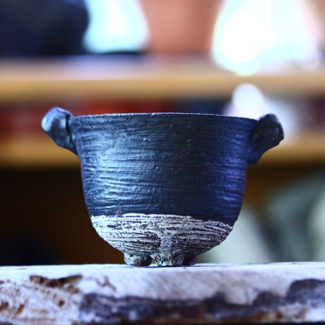 joint pot   安西桂   ×   安西岳郎   親子鉢〝土の子″ M ミミツキ  no.82378