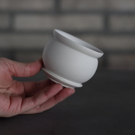 takero pot / 白 (2.5号)  no.201-82