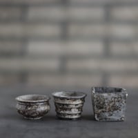 TAKERO POT / Shirosabi 3pieces  (2号)   no.803-121
