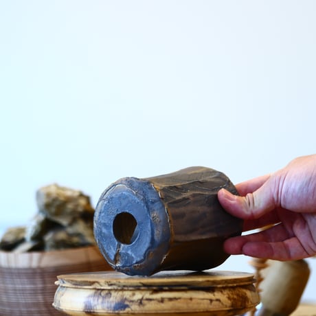 Kaori Ono〝bronzo″ / humanity pot    no1112-58