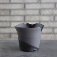 takero pot / Chigiri / モミテツ / M (3.5号) TAKERO POT / Chigiri / 炭化焼成 / M (3.5号) no.308/