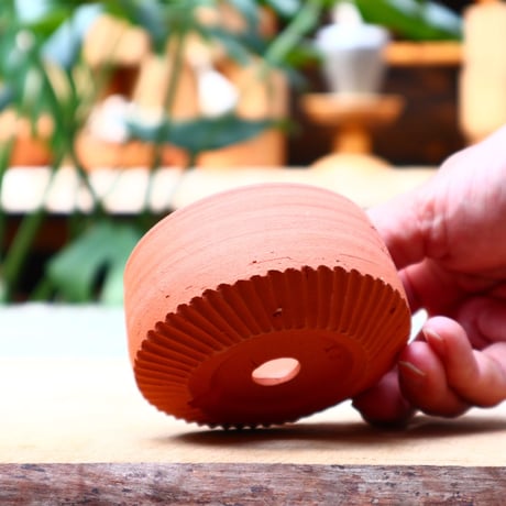 N/OH コロ鉢 / XS / Persimmon    no.424/40
