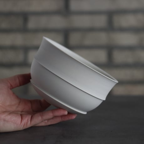 takero pot / 白 (5号)  no.201-14