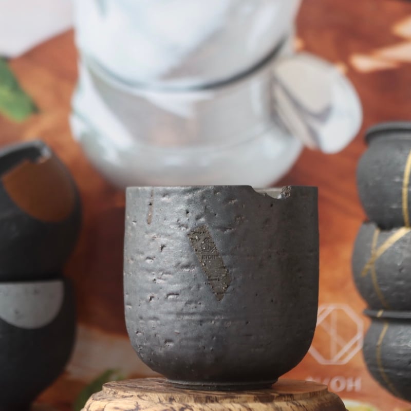 植木鉢　N/OH N/OH× BOTANIZE 〝コロ鉢〟SS size φ95mm HF