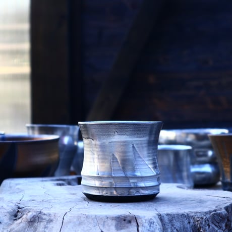 Yuta  Uchida 〝 silver  rust″    /   humanity pot      no.11769