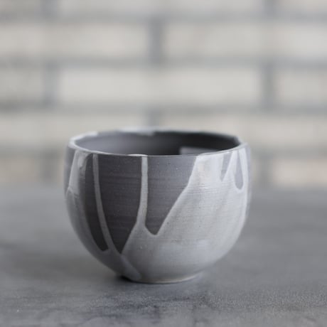 N/OH / コロ鉢 / RUNNY GRAY ＋ Moon / SS (3.5号)  no.1109-226
