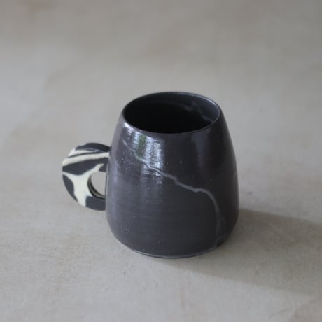 N/OH【食器】はみ出しmoon Mug Cup / MARBLE NOHBLE / 中   no.1101-8