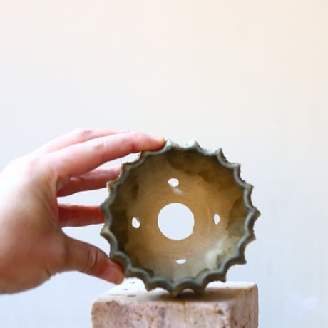 soso/礎礎 /Bowl /Olive Reef (base white)/M   no.212/ORM1