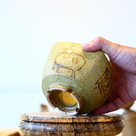 Andrew  Gemrich〝calavera″ / humanity pot    no521-G11