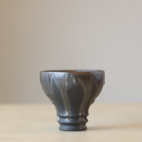 Yuta Uchida / black glaze (3.5号鉢)  no.330-8