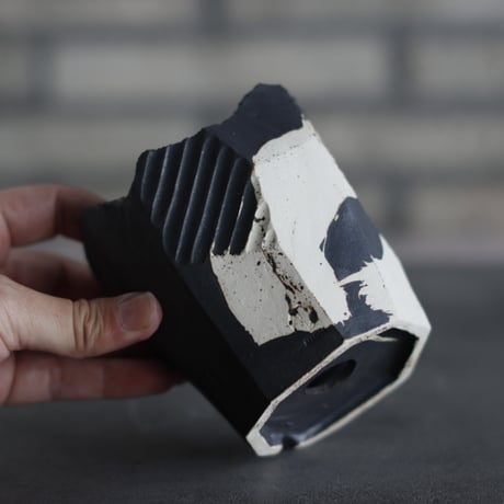 N/OH / 澪標-Strokes / Black × White / SS (3.5号)  no.503-256