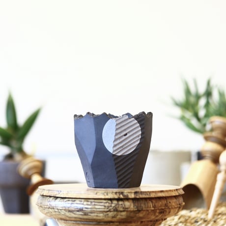 N/OH   澪標 / rich Black + silver moon/ SS   no.611-34