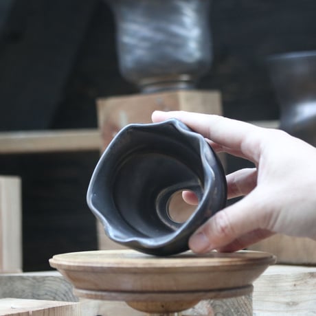 P&A ceramic ware / spiral pot 　no.108-124