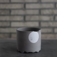 N/OH / コロ鉢 / smoky dray+ Moon / S (4.5号)   no.426-134