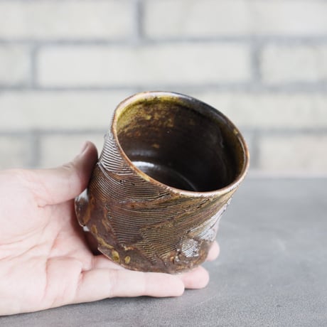 Masato Akutsu / brown glaze / humanity (2.5号)  no.517-105
