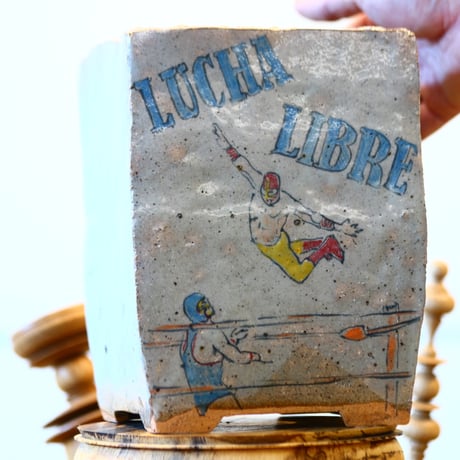Andrew  Gemrich〝LUCHA LIBRE″ / humanity pot    no121-20