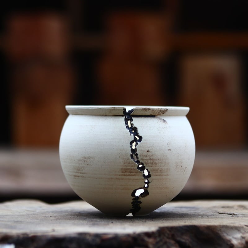 たけろうポット 壺 ムシクイ たけろうポット/ハク/ムシクイ(ツボ M) no