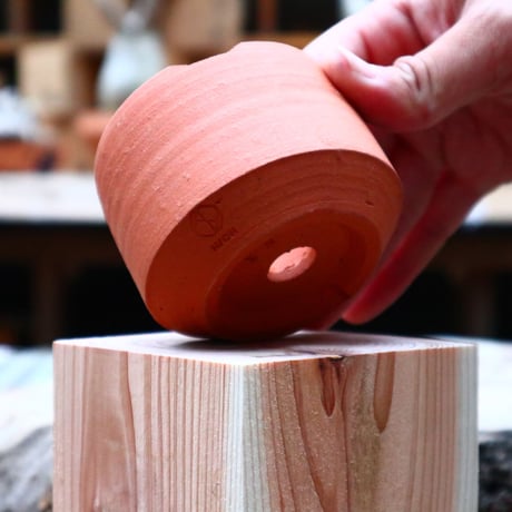 N/OH コロ鉢 / XS / Persimmon    no.417/89