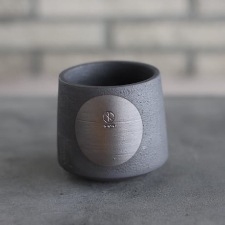 N/OH / コロ鉢 / N-Black + Moon / SS (3号)   no.503-407