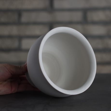 takero pot / 白 (5号)  no.201-5
