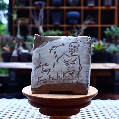 Andrew  Gemrich  〝calavera″   /   humanity pot     no.501