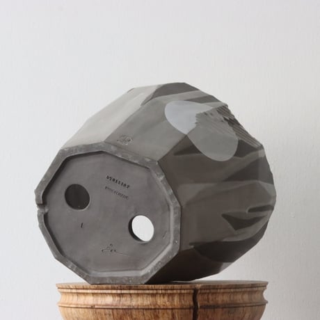 N/OH / 澪標 / RUNNY GREY+Moon / L (6.5号)  no.504-48