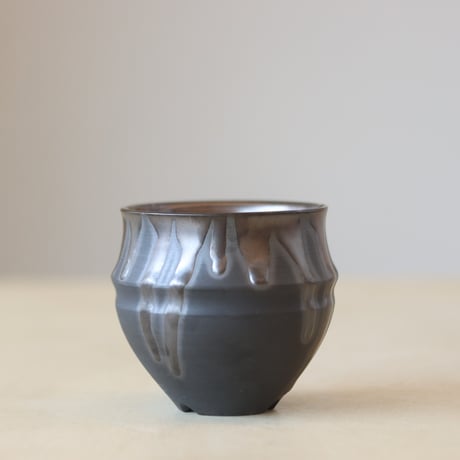 Yuta Uchida / black glaze (2号鉢)  no.330-14