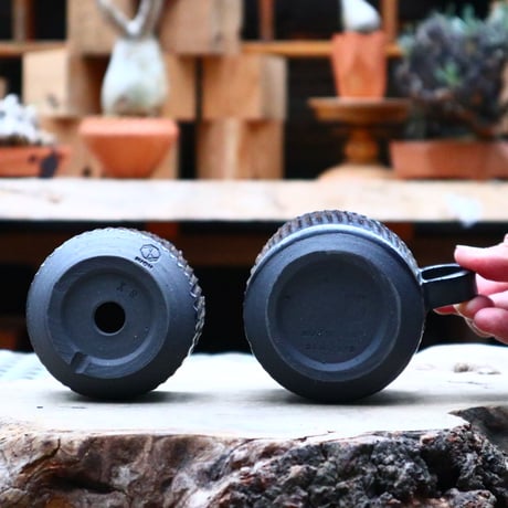 N/OH ／set CUP&POT／Black　    no.417/105