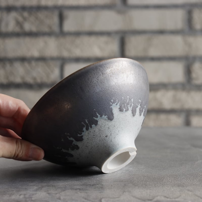 超珍品　メダカ鉢  中野行山手造り 盆栽鉢 中野行山手造り 早い者勝ち - メルカリ